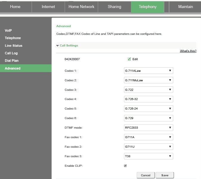 Hero FAQ - Huawei HG659 Router VOIP Port Provisioning